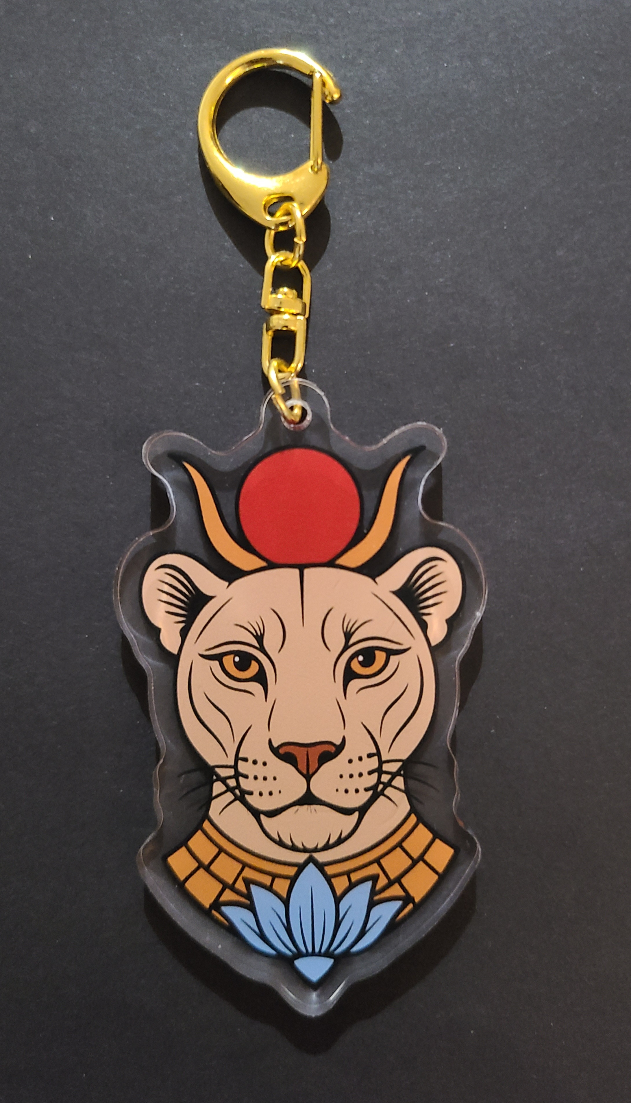 The Soul of Sekhmet acrylic charms