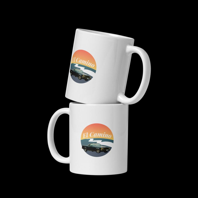 El Camino White Glossy Mug