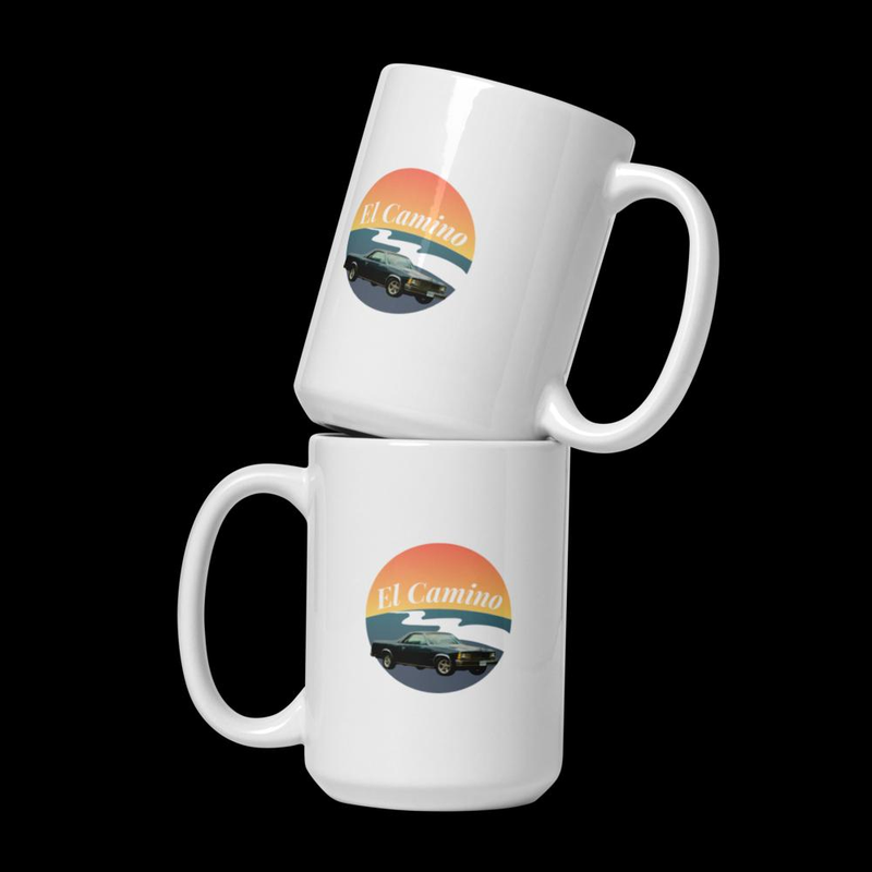 El Camino White Glossy Mug