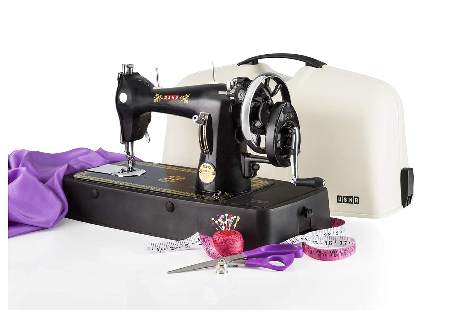 Usha Umang Straight Stitch Composite Sewing Machine (Black)