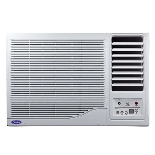 Carrier 1.5 Ton 3 Star Fixed Speed Window AC | 100% Copper | Energy Saver Mode | Turbo Mode | Remote Control 2025 Model
