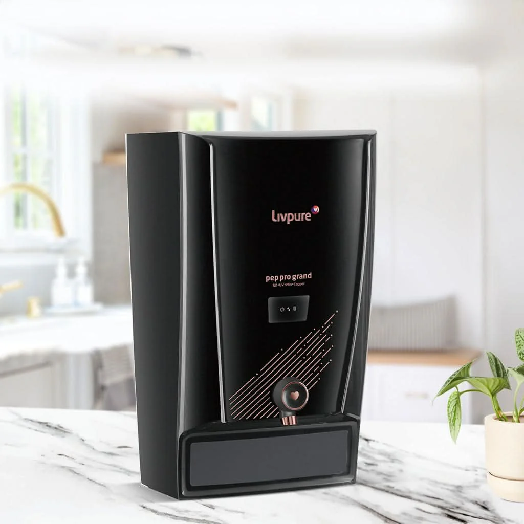 Livpure Pep Pro Grand Copper RO + UV + Mineralizer Water Purifier