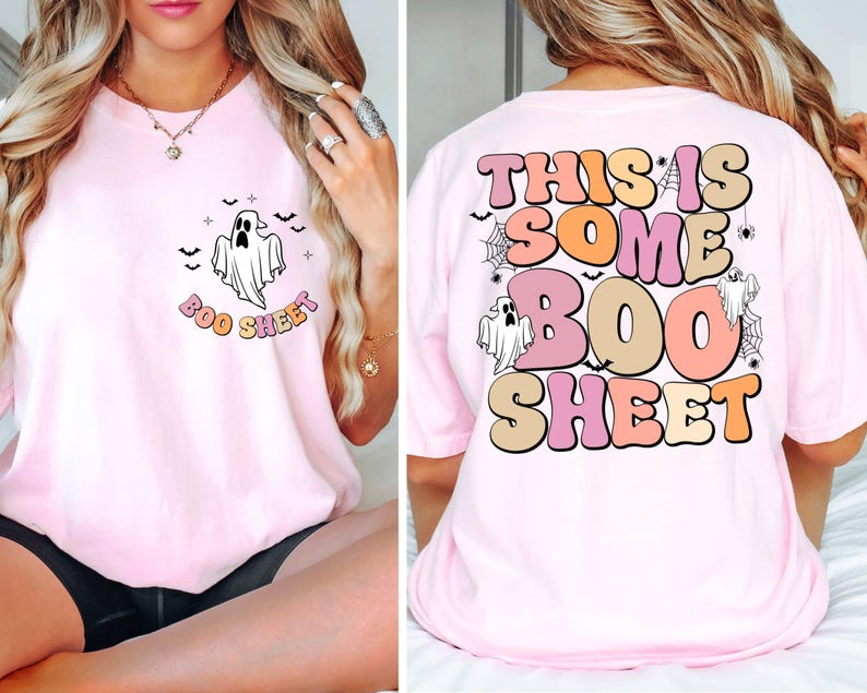This is Some Boo Sheet Shirt, Halloween Funny TShirt, Halloween Shirt, Funny Halloween Shirts, Halloween Party Shirt, Women Halloween Tshirt