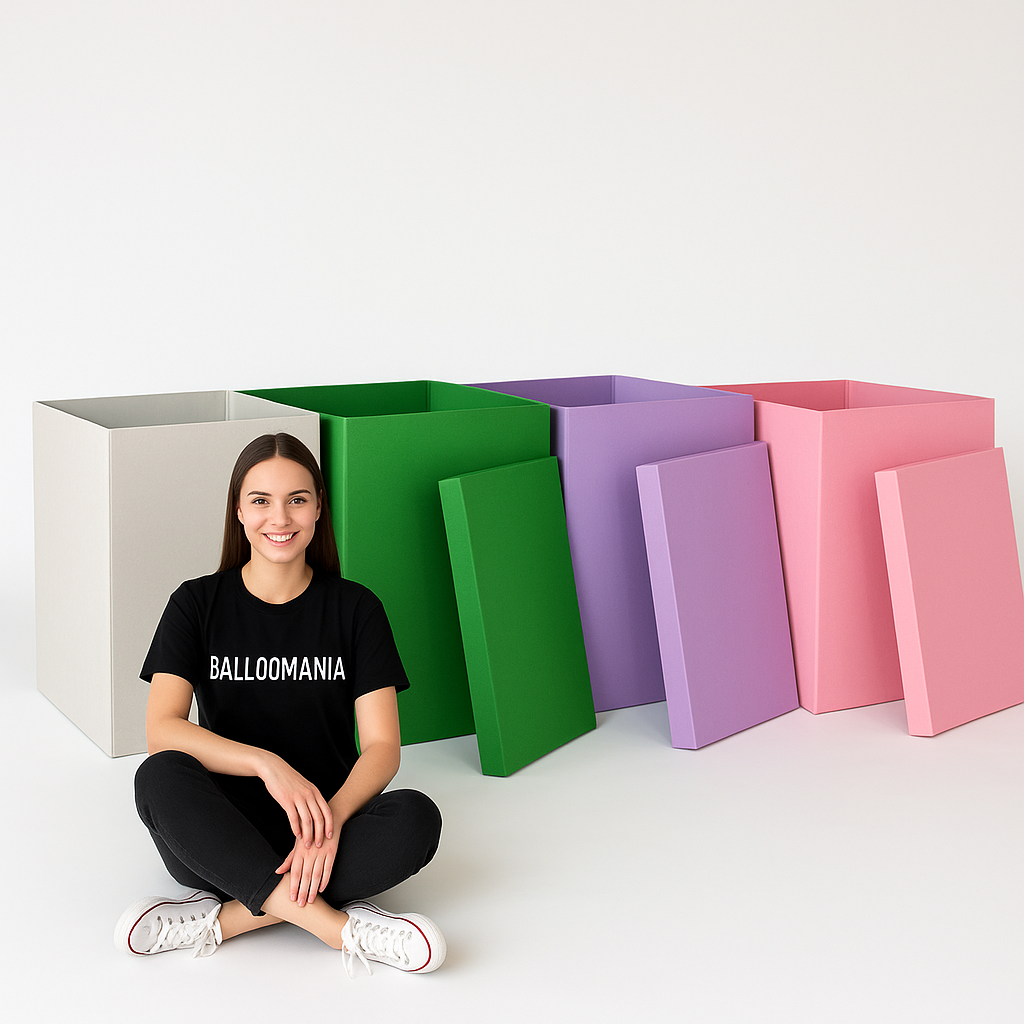 🎁 Surprise Box 28" for Balloons — Premium Gift Box for Any Celebration | Balloomania