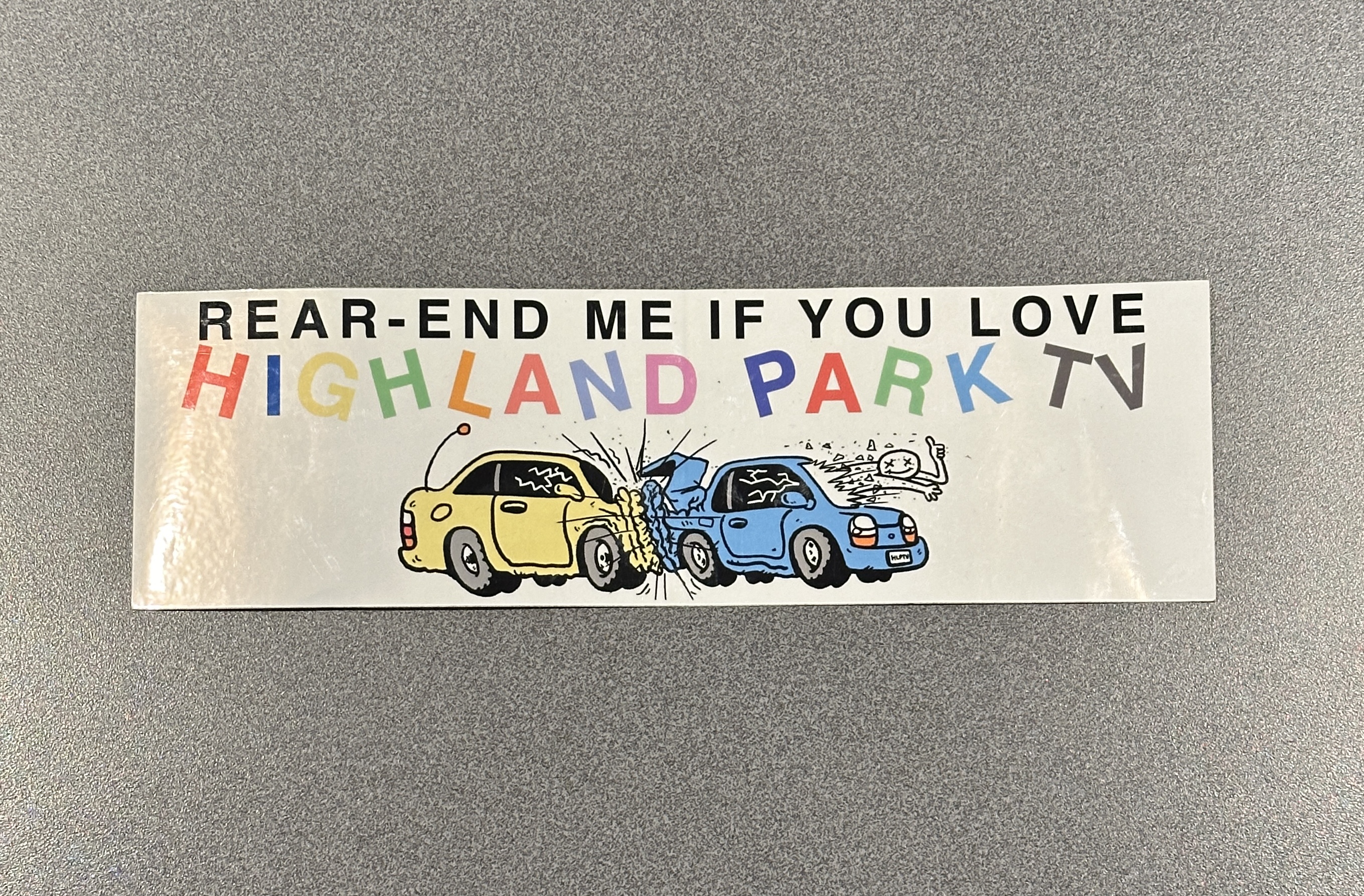 "Rear End Me" Bumper Sticker 