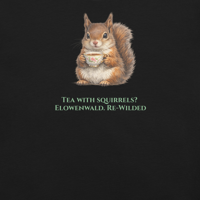 Elowenwald Tea with Squirrels - Unisex t-shirt