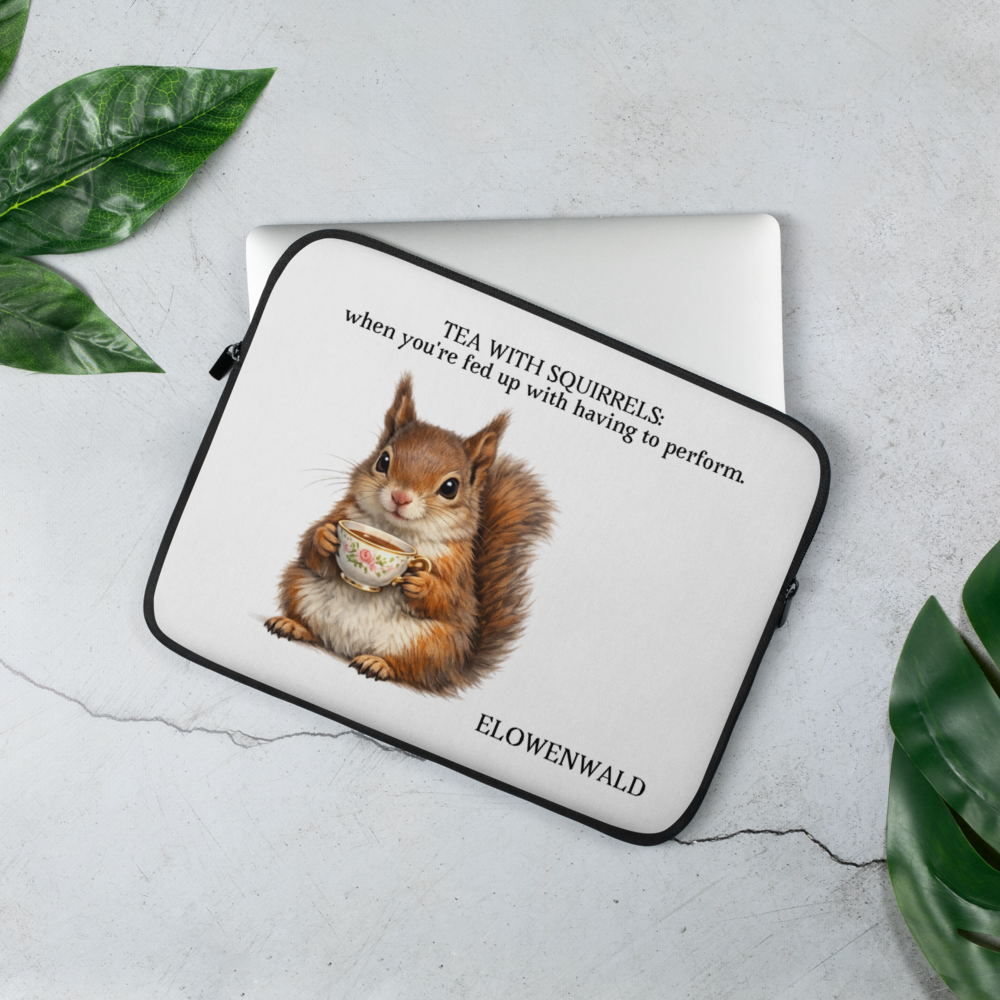 Tea with Squirrels - Laptop Sleeve 13"