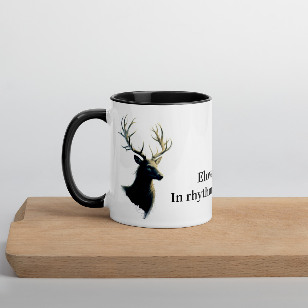 Stag In Rhythm with Nature Mug