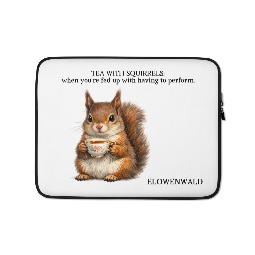 Tea with Squirrels - Laptop Sleeve 13"