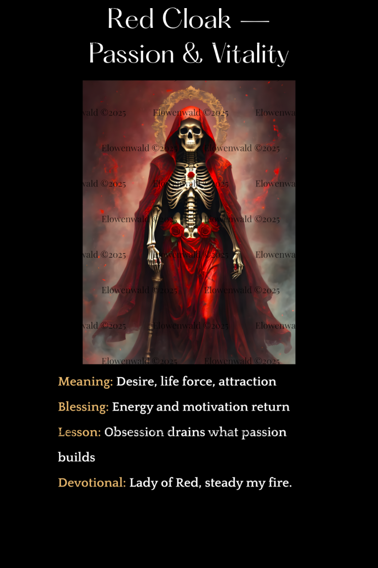 SANTA MUERTE ORACLE DECK - Bridge size