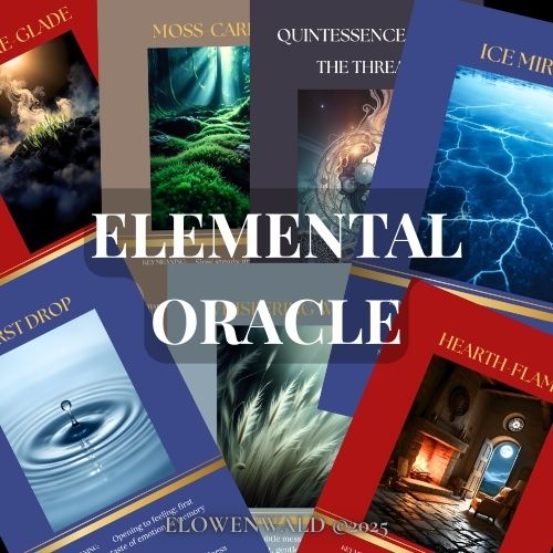 ELEMENTAL ORACLE DECK - Bridge size