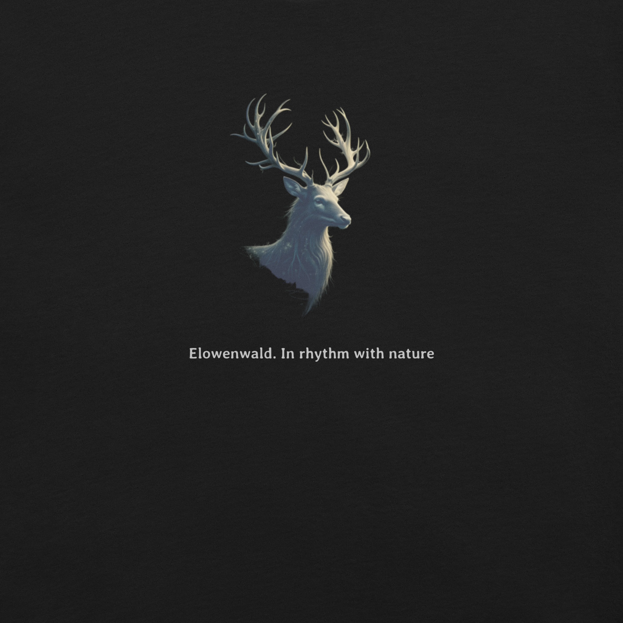 Elowenwald Stag In rhythm with nature - Printed T-shirt