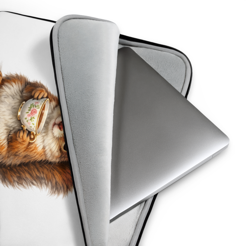 Tea with Squirrels - Laptop Sleeve 13"