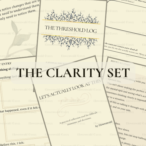 THE CLARITY SET Journaling Bundle A4