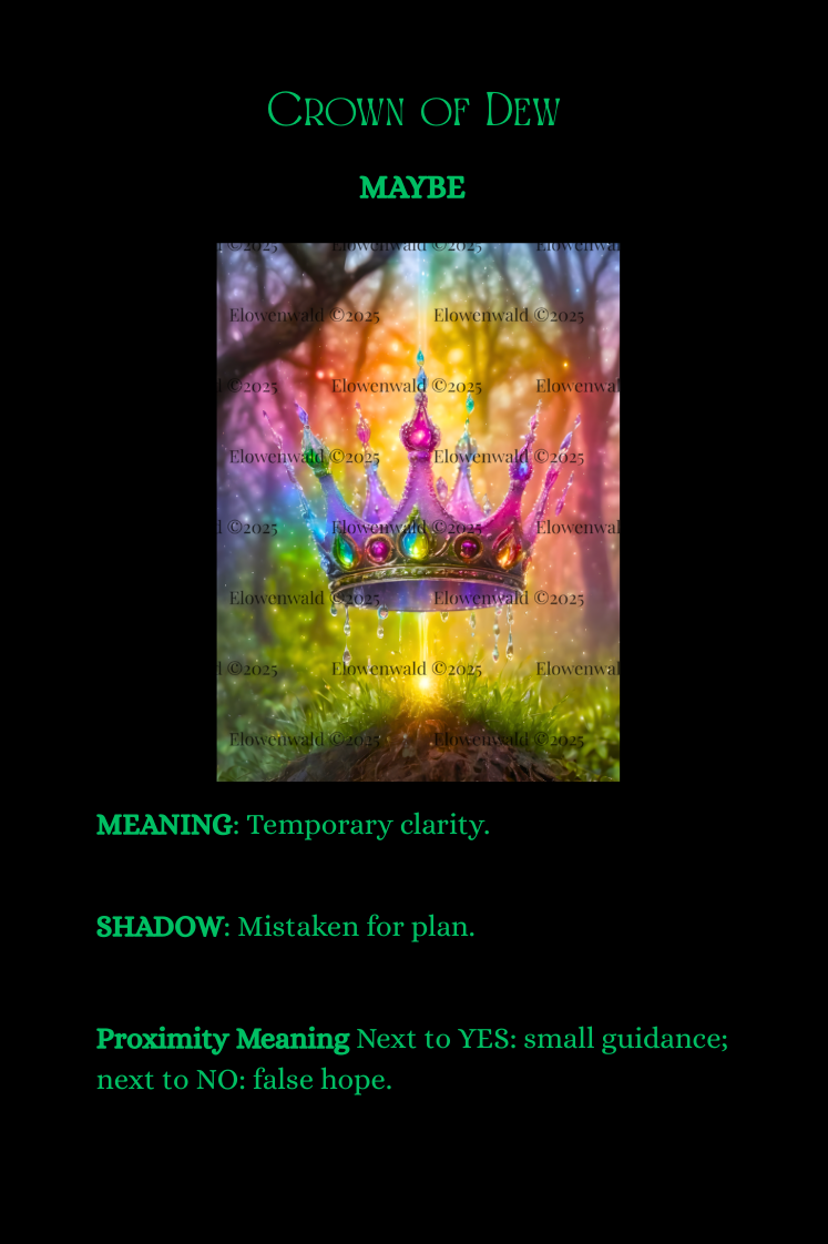 FEYWILD DIVINATION DECK - Poker size