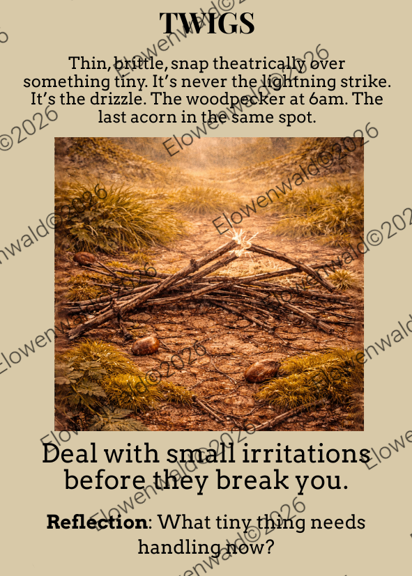 TEA WITH SQUIRRELS ORACLE DECK - Poker size