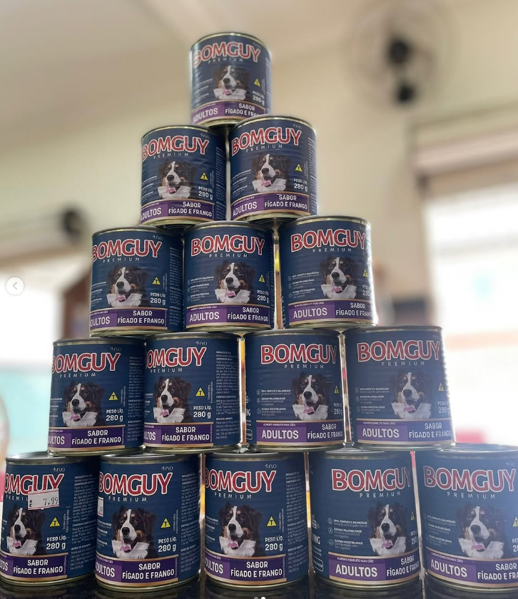 Ração úmida BOMGUY para cães adultos