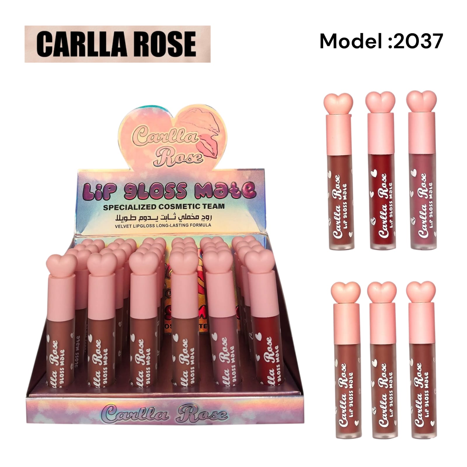 Carlla Rose Lip Gloss Matte