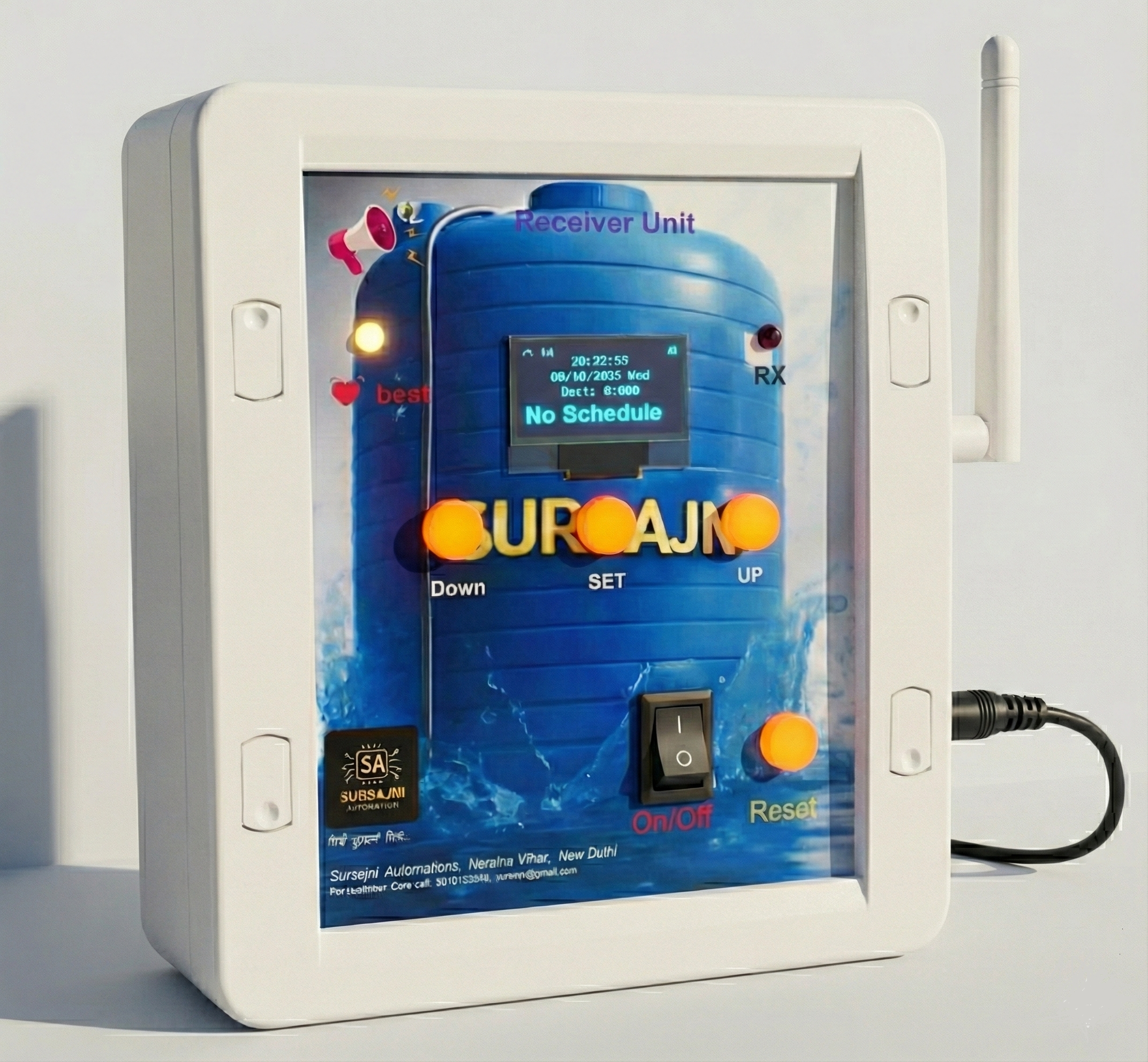 SurSajni Wireless MonoBloc Pump Controller