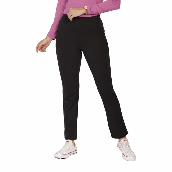 BlissClub Women High Rise Straight Pants