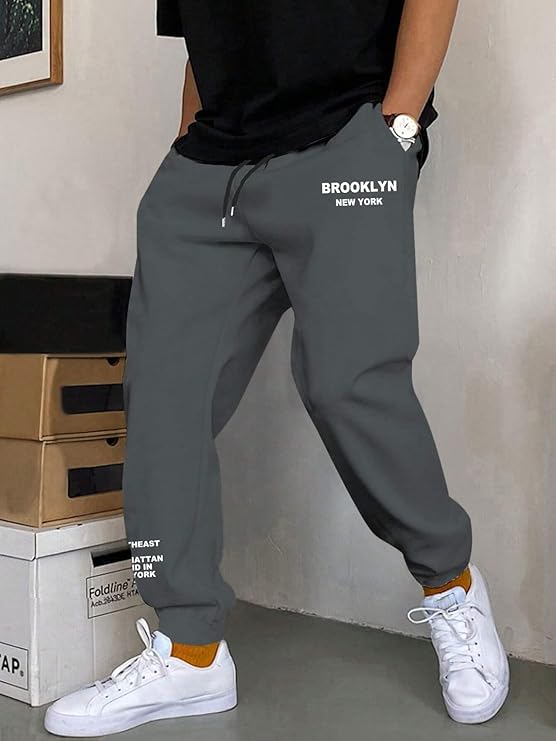 Lymio Men High Rise Joggers ||Track Pant || Printed (TP-42-44)