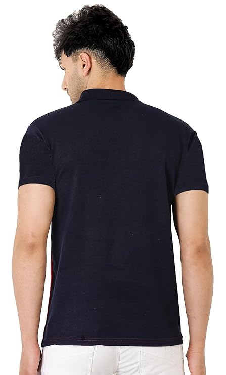 LEOTUDE Men's Matty Regular Fit Half Sleeve Polo T-Shirt Combo (Pack of 3)