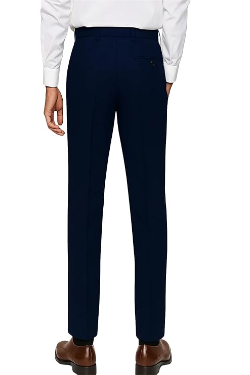 Men's 2 Piece Double Breasted Suit (Blue)