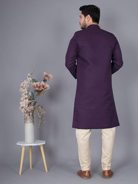 XEPON Mens Ethnic Wear Indo Western Set