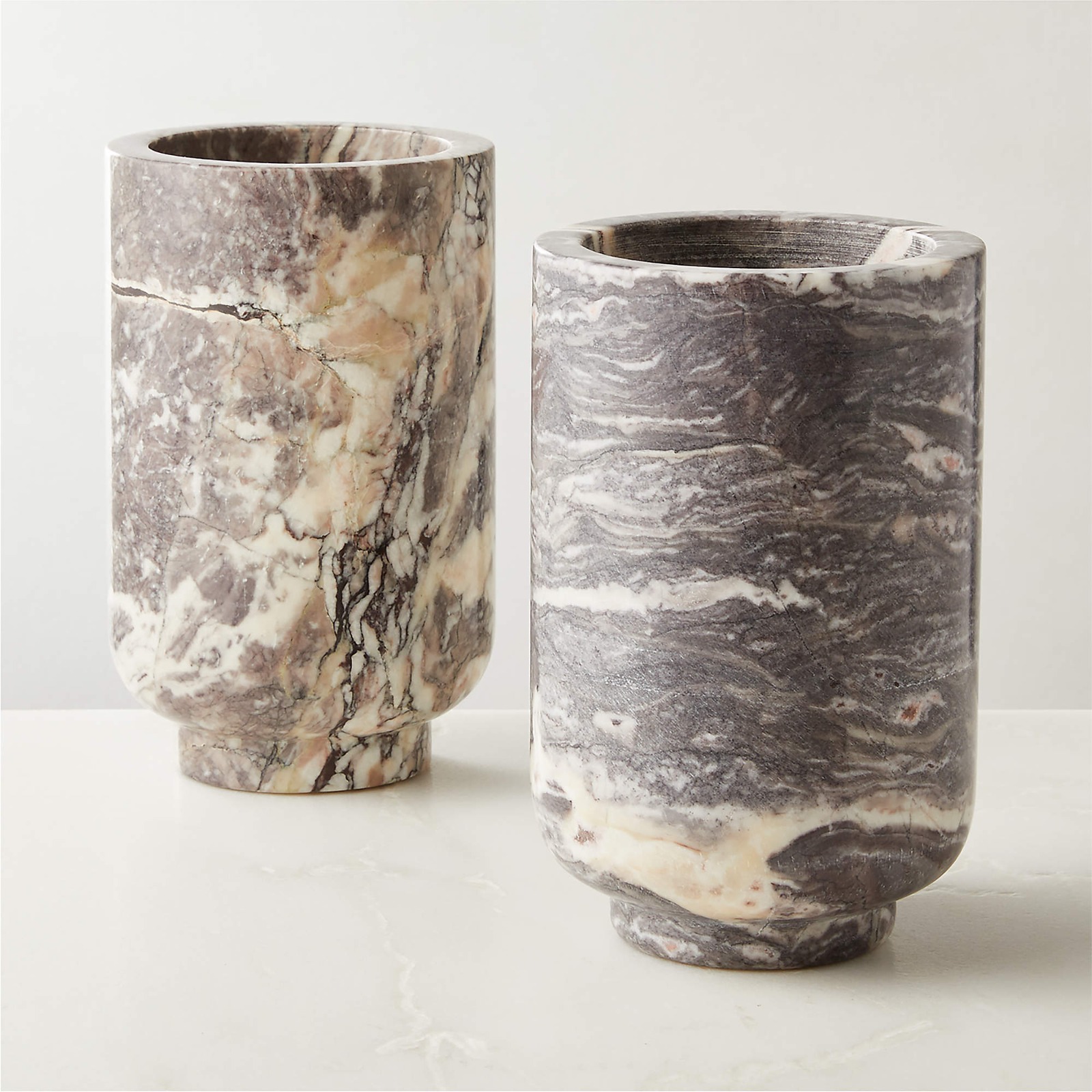Marble Decorative Vase Set