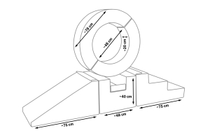 Replacement cover -  Hoop & Slide