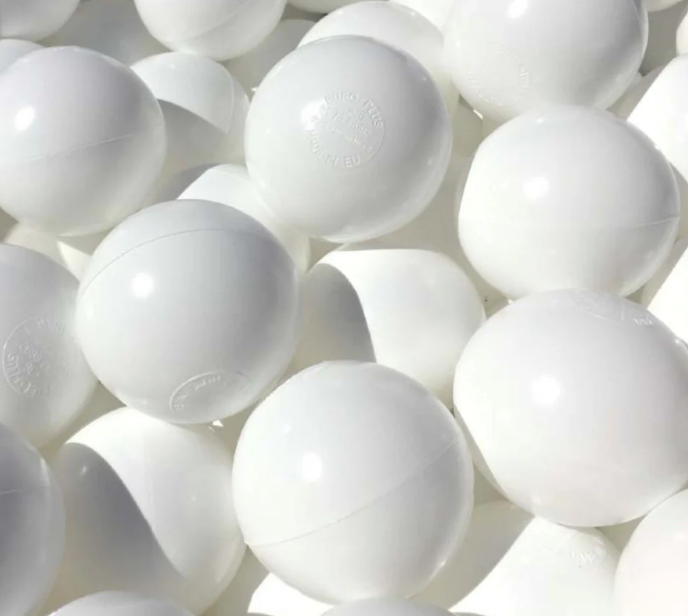 White balls