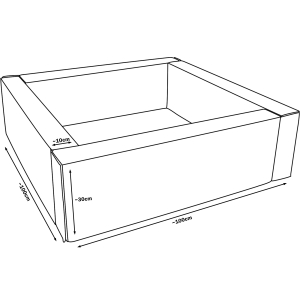 Replacement cover -  Ball pit 