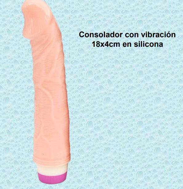 Consolador con vibración