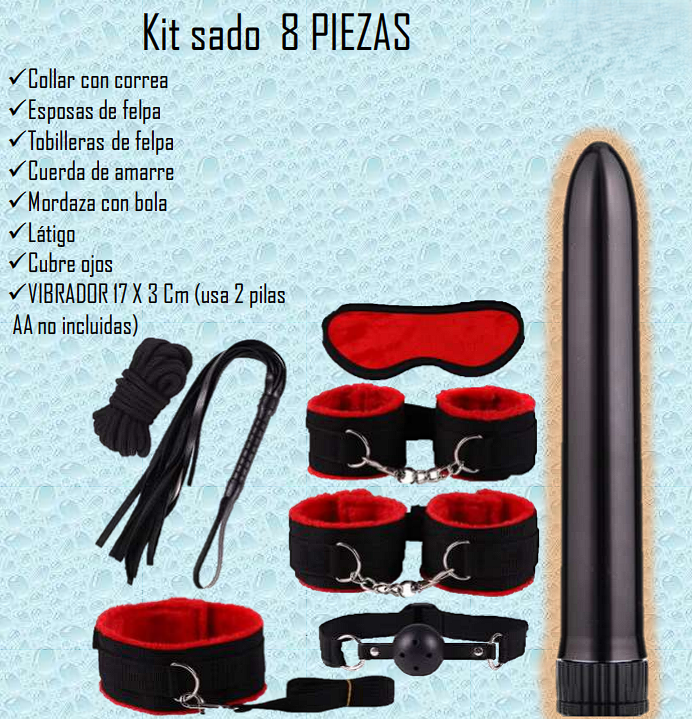 Kit sado 8 piezas