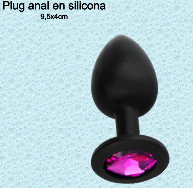 Plug anal en silicona