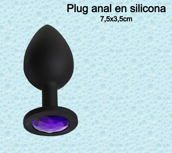 Plug anal en silicona