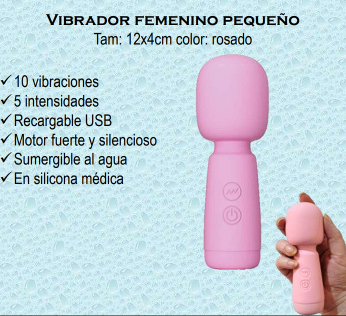 Vibrador femenino pequeño