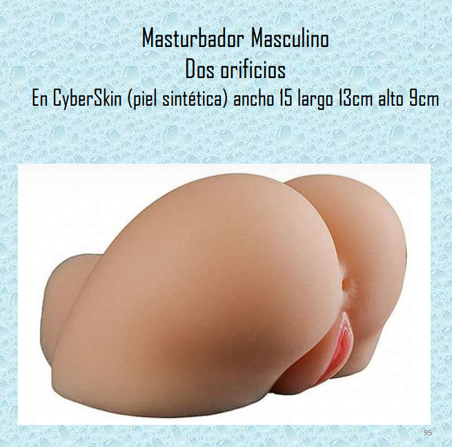 Masturbador masculino con dos orificios