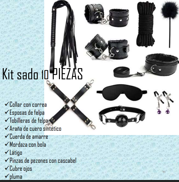 Kit sado 10 piezas