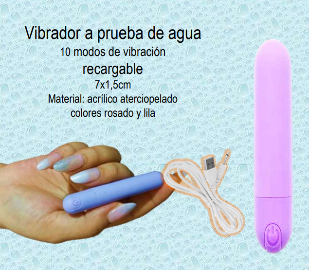 Vibrador a prueba de agua
