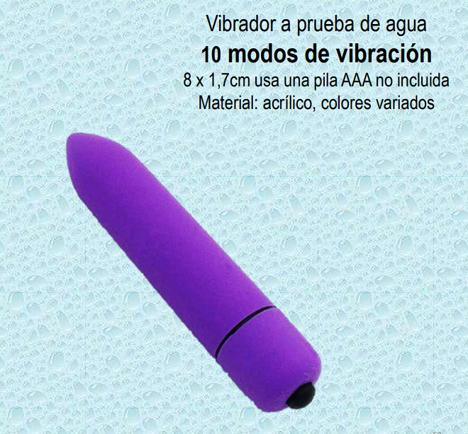 Vibrador a prueba de agua