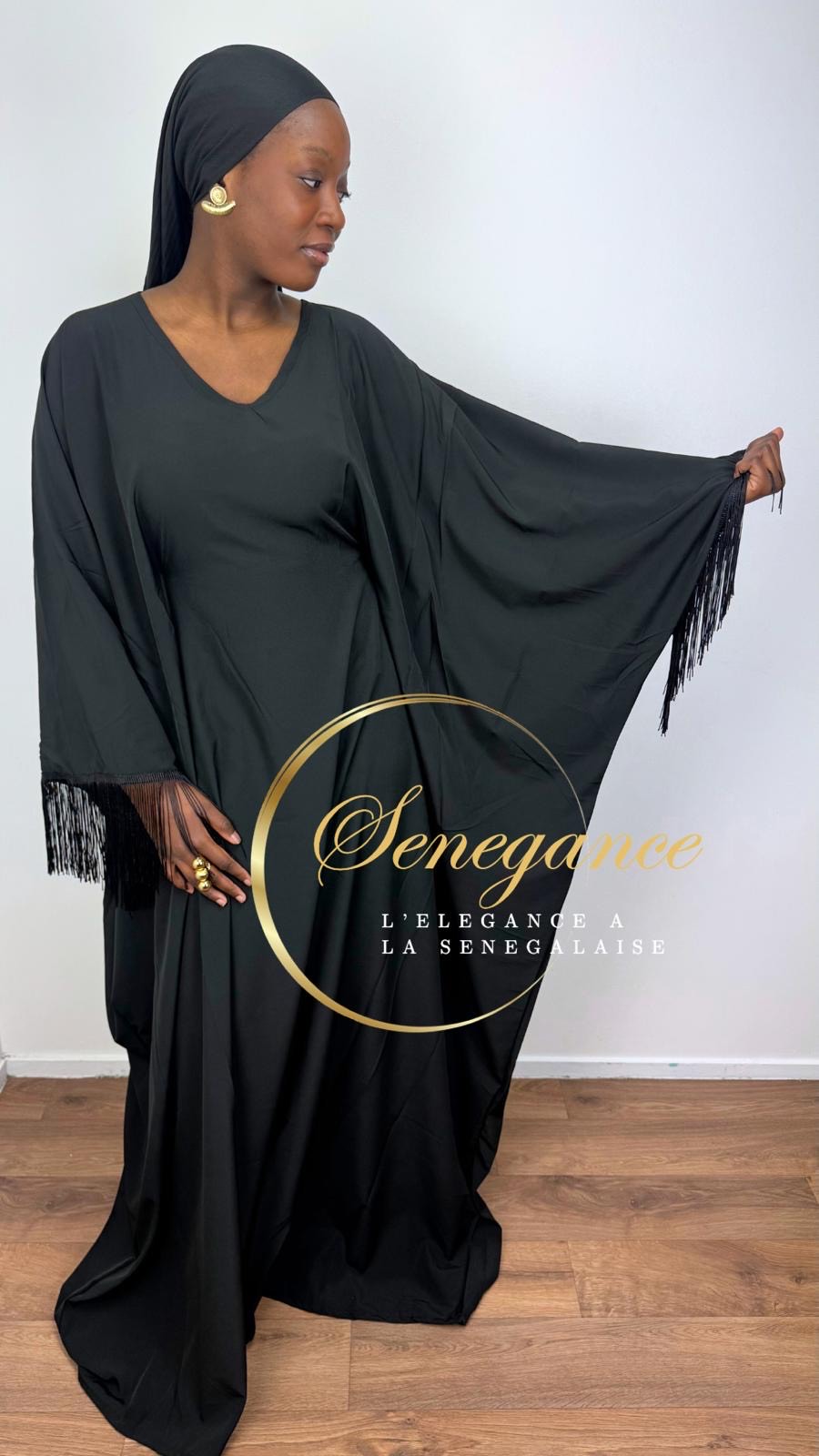 Robe traditionnelle jaune