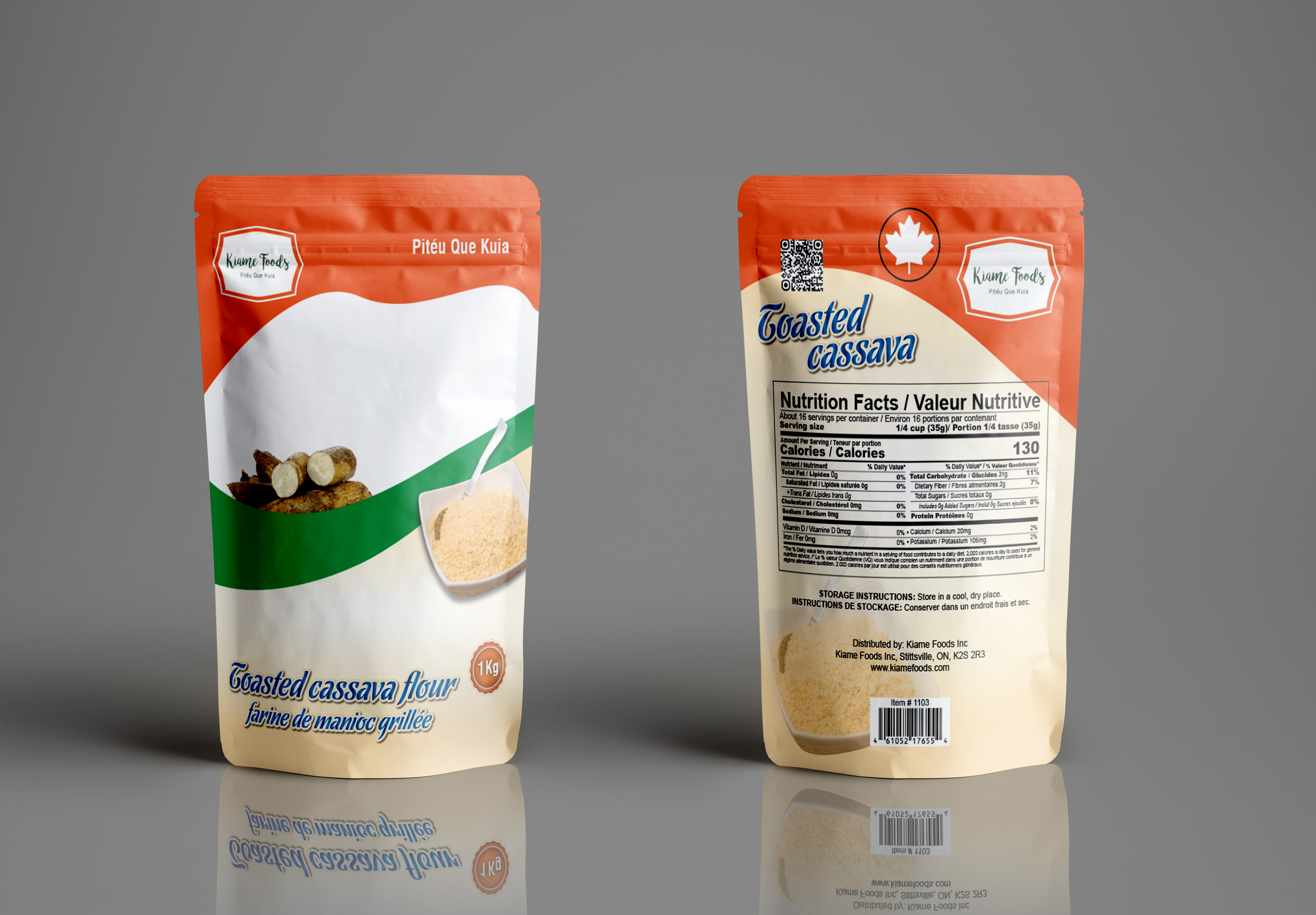 Toasted Cassava Flour
