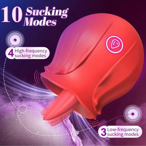 Rose-shaped Sucking Stimulator