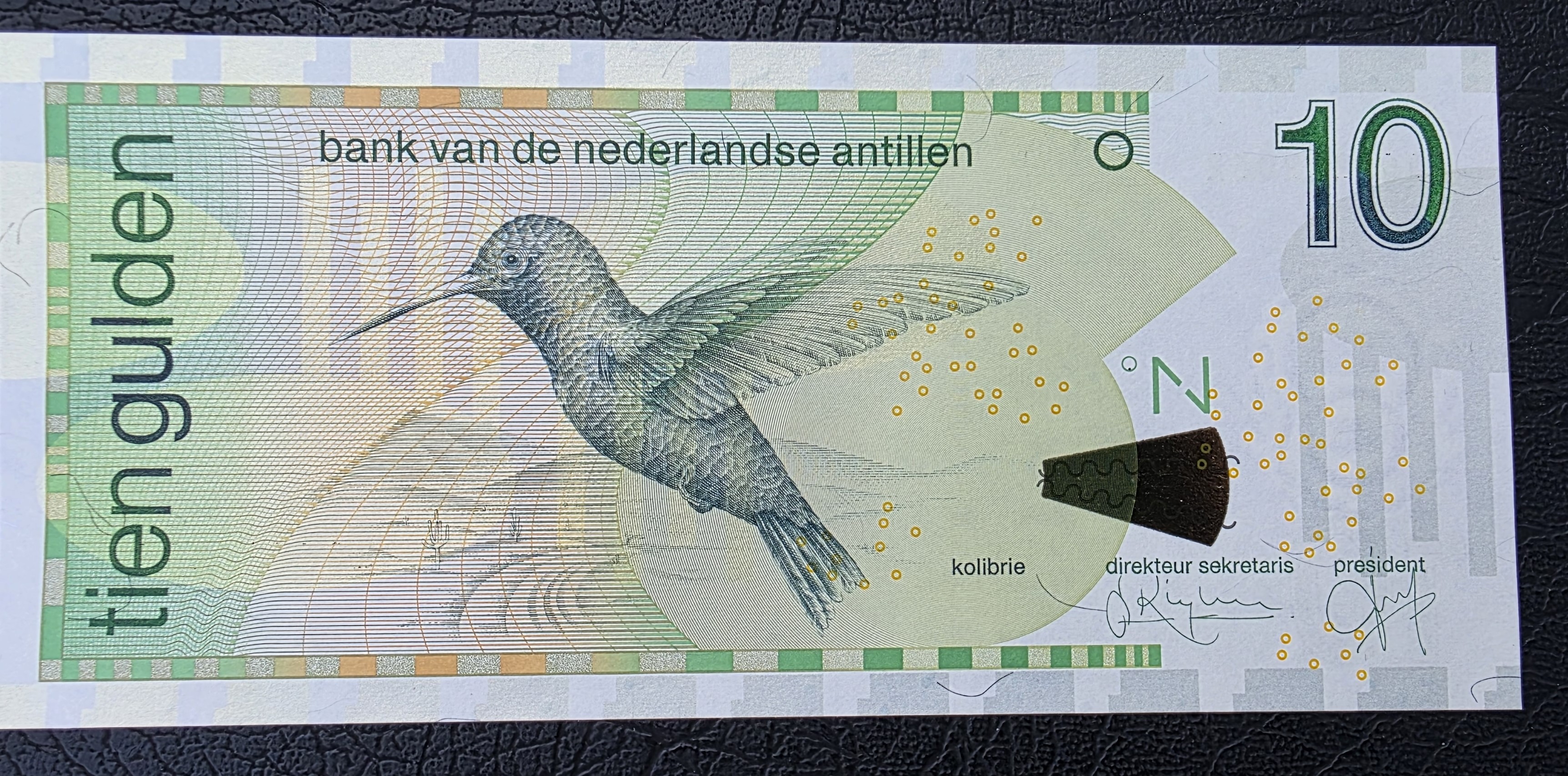 Netherlands Antilles – 10 Gulden 1998 (P-26) - UNC