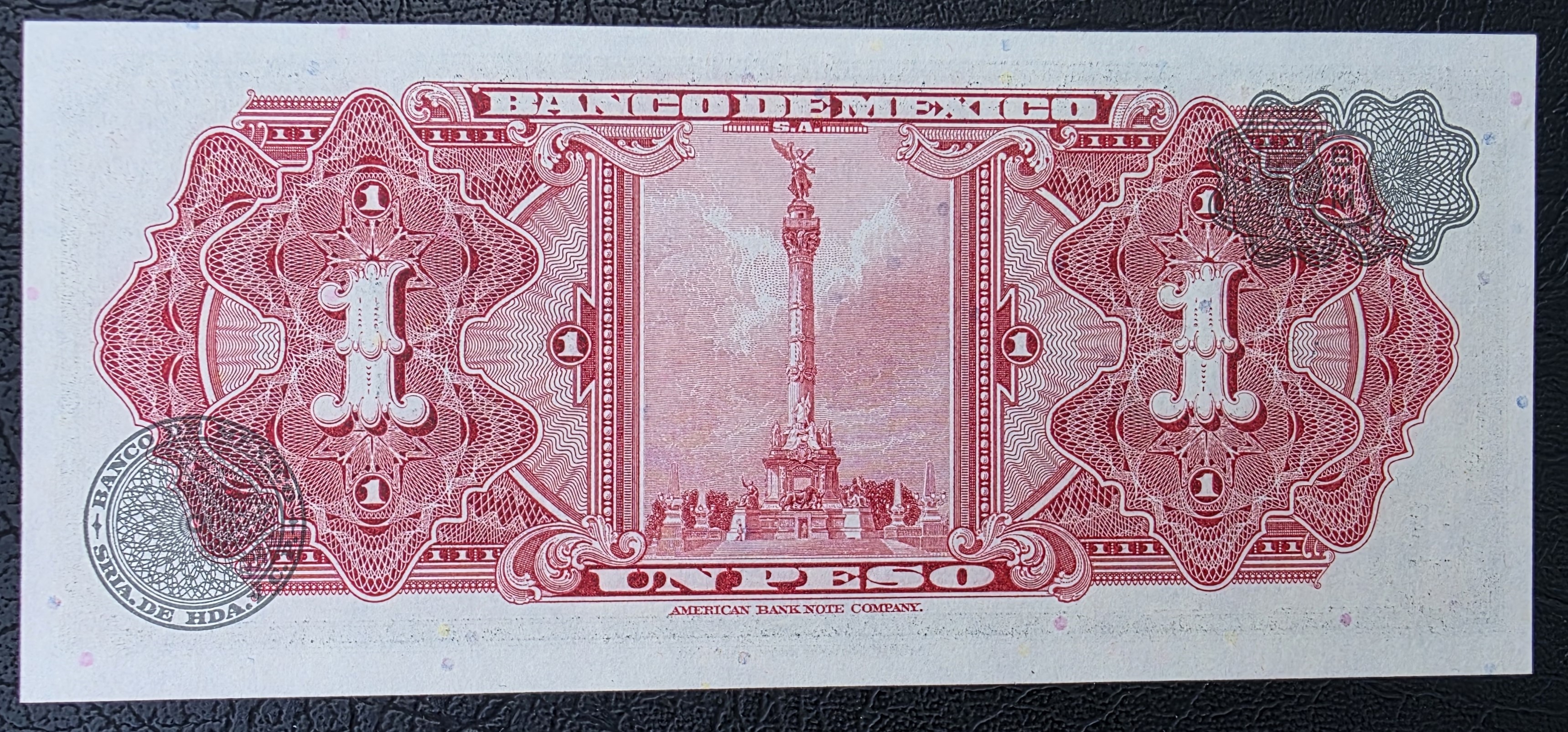  Mexico – 1 Peso 1969 (P-59k) - UNC
