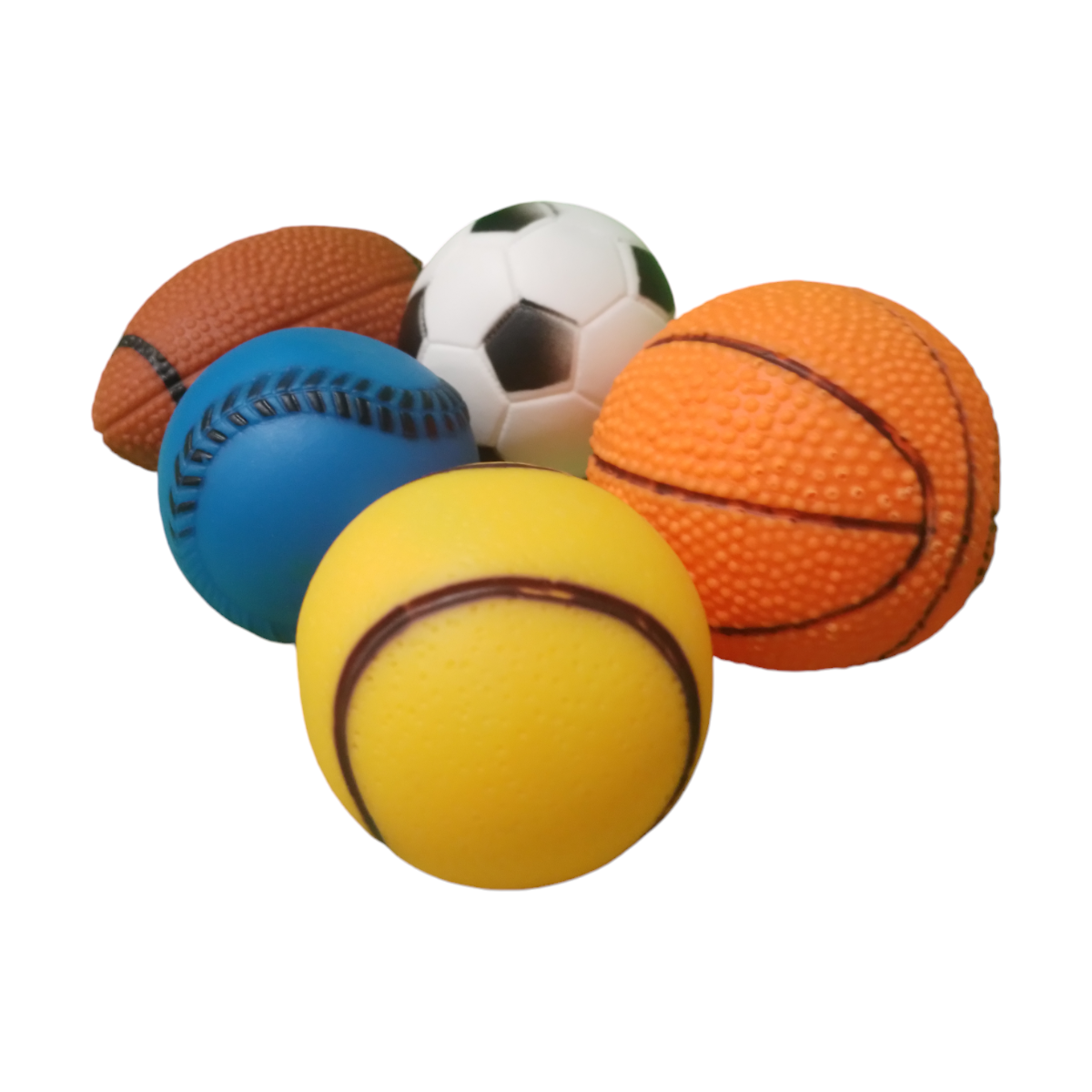 Pelotas De Juguete Pack X5 Para Mascotas