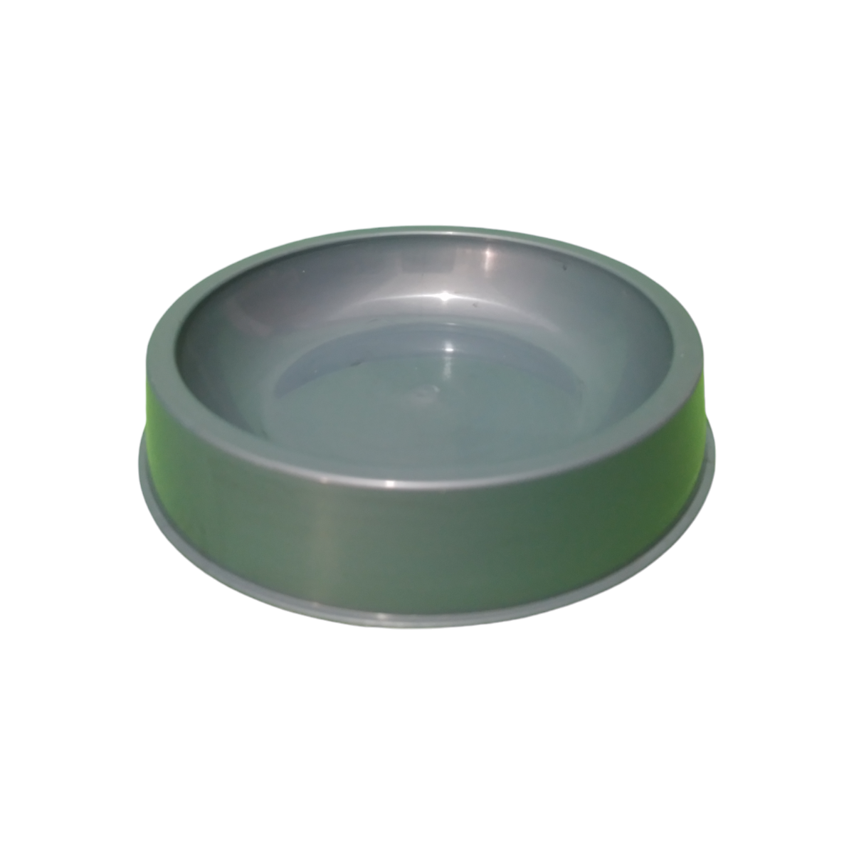 Comedero De Plástico Gris - 14 X 14 Cm