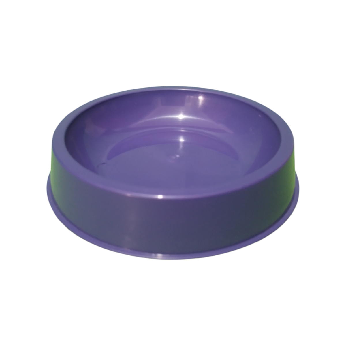 Comedero De Plástico Violeta - 14 X 14 Cm