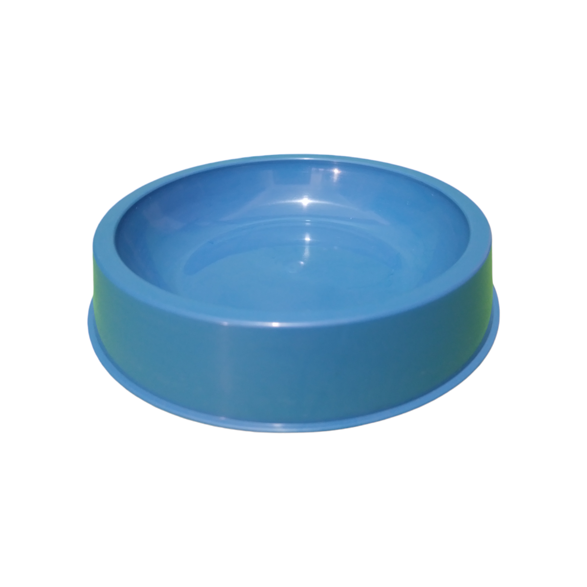 Comedero De Plástico Azul - 14 X 14 Cm